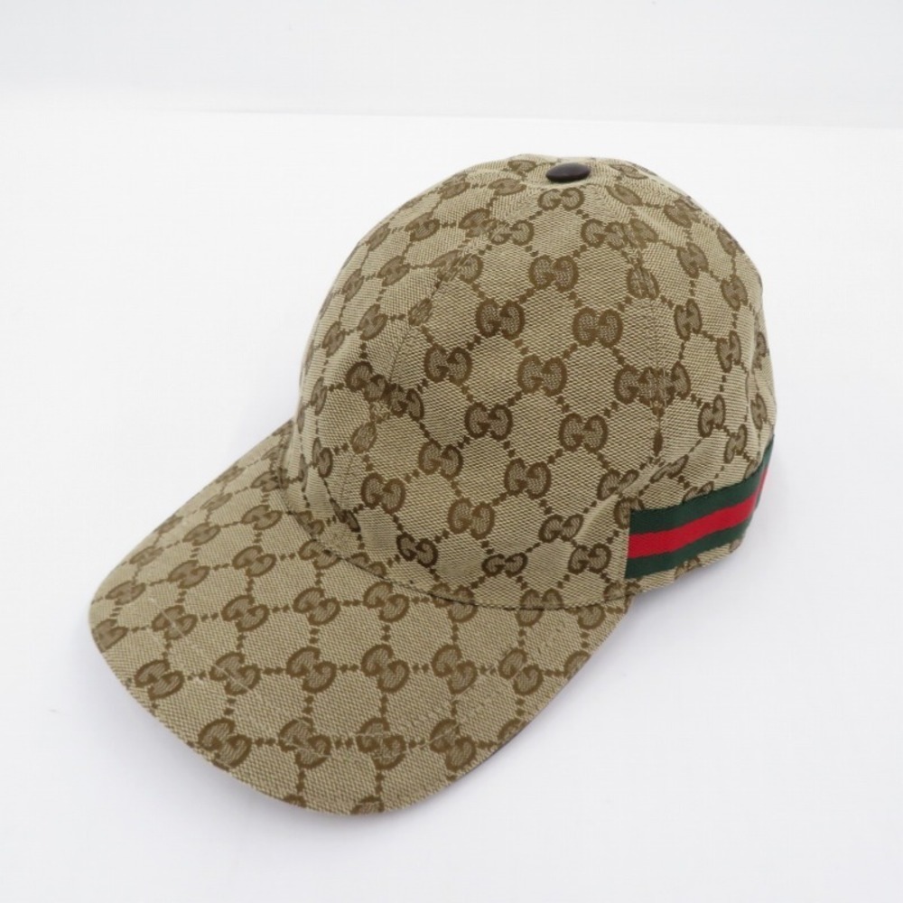 Gucci GG Baseball Cap Beige